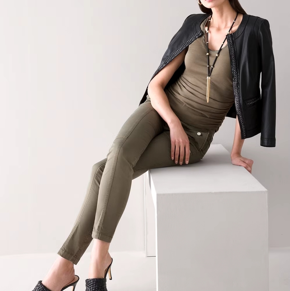 White House Black Market High-Rise Pret-A-Jet Slim Ankle Pants